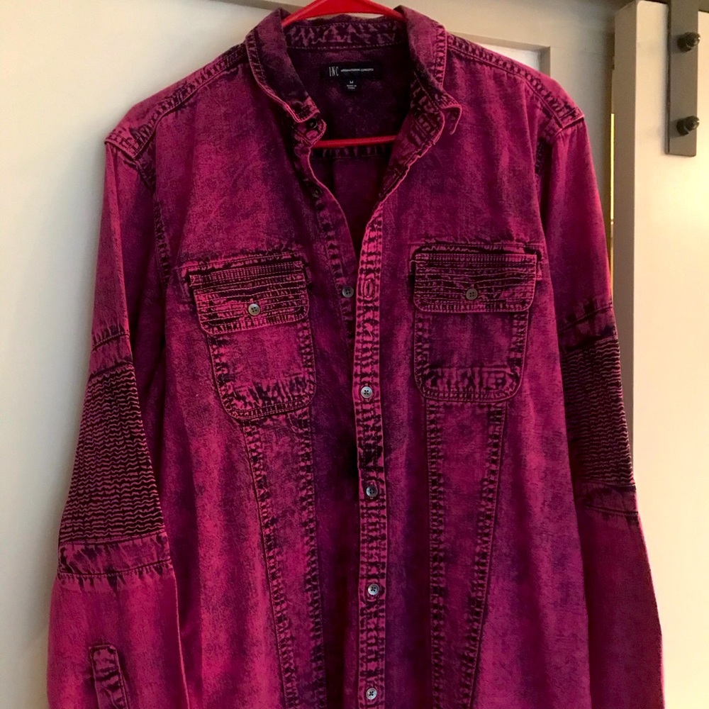 INC International concepts long sleeve shirt